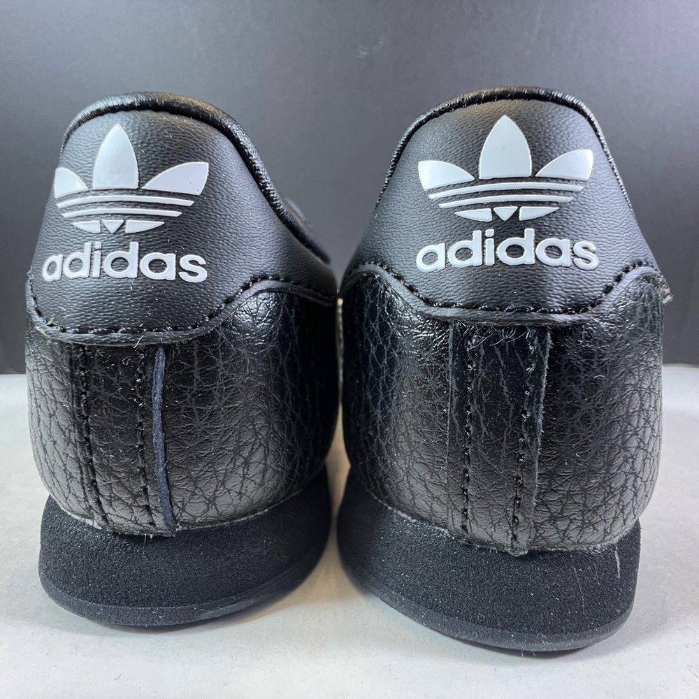 🆕Adidas Kids Samoa sneakers in Black & White – Size 8K New in Box + Extra Laces - Picture 11 of 15